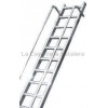 Barandillas de aluminio para escalera industrial profesional