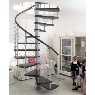 Escalera caracol  en kit modelo Kloe para interior
